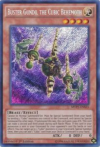 Game: Buster Gundil the Cubic Behemoth [MVP1-ENS35] Secret Rare