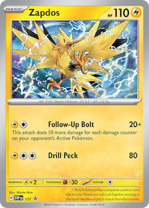 Zapdos (157) [Scarlet & Violet: Black Star Promos]