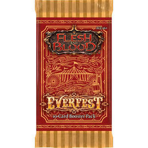 Game: Flesh & Blood: Everfest 1st edition booster pack!