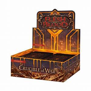 Game: Flesh and Blood: Crucible of War Unlimited Booster Box