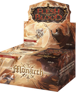 Game: Flesh and Blood: Monarch Booster Box (Unlimited)