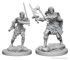 D&D Nolzur's Miniatures - Human Female Barbarian