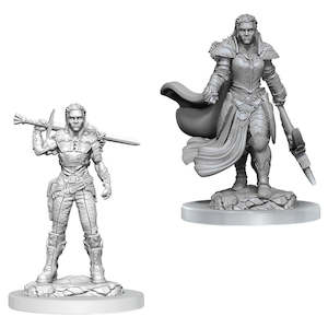 Nolzur's Marvelous Miniatures - Orc FIghter Female