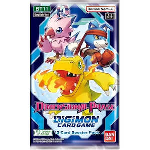 Digimon TCG: Dimensional Phase BT-11 Booster Pack