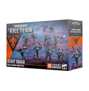 Wahammer 40,000 Kill Team: Space Marine Scout Squad 103-44