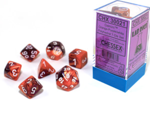 Chessex - Gemini Polyhedral 7-Die Set