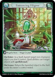 Entrancing Filigree (022) [Mortal Ambition Starter Decks]