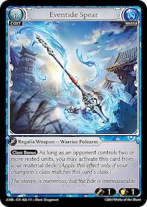 Eventide Spear (026) [Mortal Ambition]