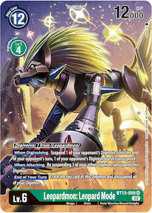 Leopardmon: Leopard Mode [BT13-058] (Alternate Art) [Versus Royal Knights Booster]