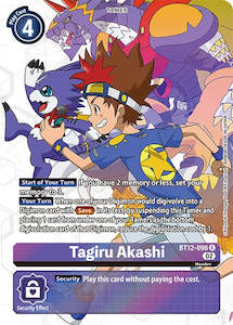 Tagiru Akashi [BT12-096] (Alternate Art) [Across Time]