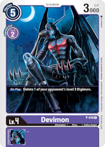 Game: Devimon [P-018] [Promotional Cards]