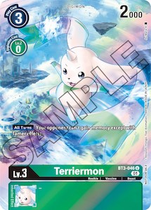 Game: Terriermon [BT3-046] (Tamer's Card Set 1) [Release Special Booster Promos]