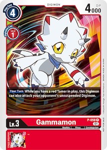 Gammamon [P-058] (New Awakening Pre-Release Tournament) [New Awakening Pre-Release Promos]