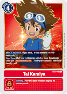 Tai Kamiya [BT1-085] [Release Special Booster Ver.1.0]