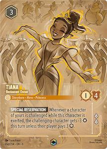 Tiana - Restaurant Owner (Enchanted) (206/204) [Azurite Sea]