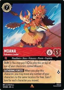 Moana - Kakamora Leader (121/204) [Azurite Sea]