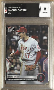 2022 Topps Now Shohei Ohtani #74 TGA 8