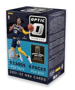 Toy: 2021-22 Donruss Optic NBA Blaster Box