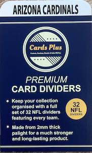 Cards Plus Premium Card Dividers NFL