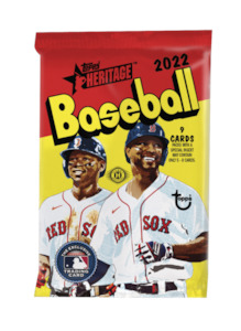 2022 Topps Heritage Retail Pack