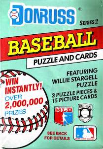 1991 Donruss Baseball Series 2 Pack