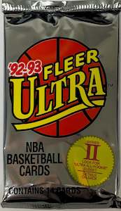 1992-93 Fleer Ultra Series 2 Basketball Pack