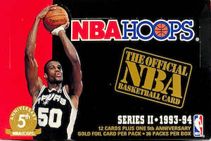 1993-94 NBA Hoops Basketball Series 2 Box