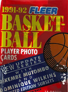 1991-92 Fleer Update Series Pack