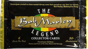 Toy: 1995 Island Vibes Bob Marley The Legend Card Pack