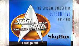 1996 Star Trek Next Generation Season 5 (91-92) Episode Collection Pack