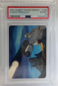 1985 Hasbro Transformers A Megatron Blast PSA 6