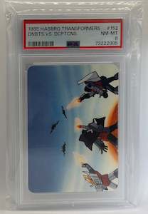 1985 Hasbro Transformers Dinobots vs. Decepticons PSA 8