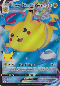 2021 Flying Pikachu VMAX - 007/025 Celebrations