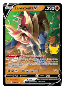 2021 Zamazenta V 18/25 Celebrations