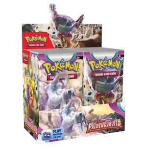 LIVE STREAM – POKÉMON TCG Scarlet & Violet 2 Paldea Evolved – BOOSTER BOX