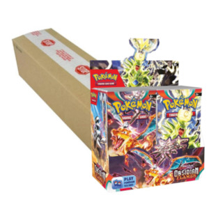 POKÉMON TCG Scarlet & Violet 3 Obsidian Flames Booster Box(6x) CASE