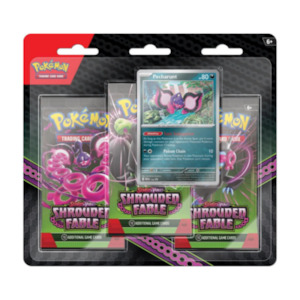 PRE-ORDER: POKÉMON TCG Scarlet & Violet 6.5 Shrouded Fable 3 Pack Blister