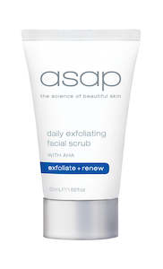 asap daily exfoliating facial scrub