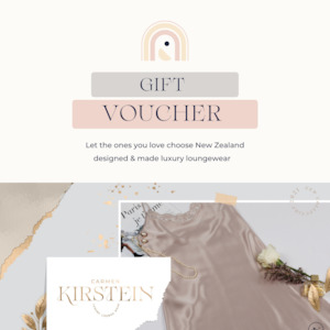 Luxury Loungewear Gift Voucher