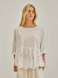 Womenswear: Chloee Broderie Blouse