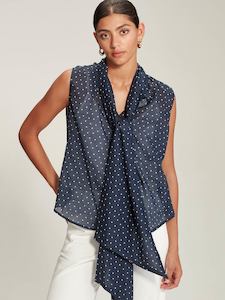 Tazmin Spot Blouse