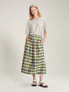 Liliana Check Skirt