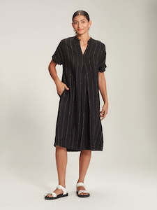 Adara Pinstripe Dress