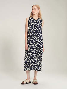 Elena Print Dress