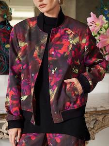 Cohen Floral Bomber