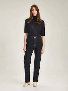 Womenswear: Caro Longline Indigo Jean