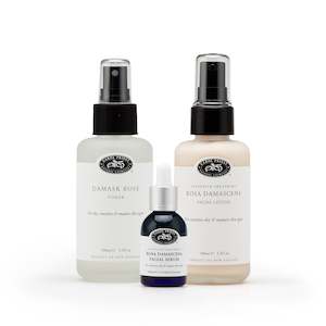 Rosa Damascena Skincare Trio