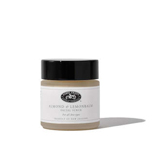 Cosmetic manufacturing: Almond & Lemonbalm Facial Scrub