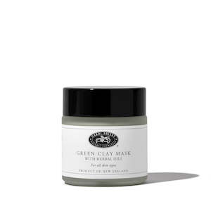 Cosmetic manufacturing: Green Clay Mask with Herbal Oils