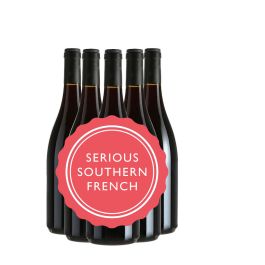 Wine and spirit merchandising: Serious Southern French Reds 6 Pack Caros Wines NZ